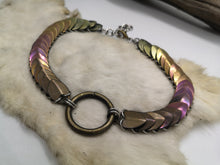 Load image into Gallery viewer, Titanium Scalemail Choker