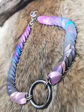 Load image into Gallery viewer, Titanium Scalemail Choker
