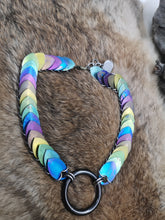 Load image into Gallery viewer, Titanium Scalemail Choker