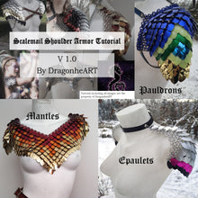 Load image into Gallery viewer, Scalemail Shoulder Armor Tutorial