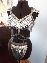 Load image into Gallery viewer, Scalemail Bottom - Skirt, Loincloth, Tanga, Tasset, or Bustle Adjustable Bottoms