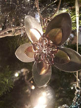 Load image into Gallery viewer, Scalemail Flower - Made to Order - Ornament, Brooch or Hairclip