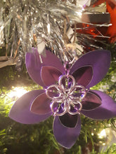 Load image into Gallery viewer, Scalemail Flower - Made to Order - Ornament, Brooch or Hairclip