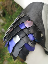 Load image into Gallery viewer, Lunar Wizard Scalemail Holster Vest - Dragonscale Pocket Vest