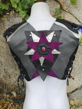 Load image into Gallery viewer, Lunar Wizard Scalemail Holster Vest - Dragonscale Pocket Vest
