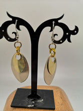 Load image into Gallery viewer, Premium Two-Scale Drop Earrings