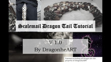 Load image into Gallery viewer, Scalemail Dragon Tail Tutorial