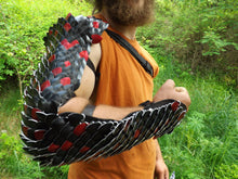 Load image into Gallery viewer, Full Arm Scalemail and Leather Armor - Made to Order - Dragonscale Gladiator Armor