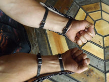 Load image into Gallery viewer, Scalemail Leather Bracers - Gauntlets