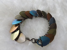 Load image into Gallery viewer, Wasteland Titanium Scalemail Bracelet