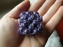 Load image into Gallery viewer, Chainmail Cube Fidget Toys - Japanese 8 in 2 - Geometric Toy - Made to Custom Order