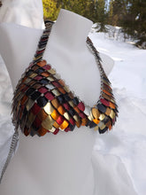 Load image into Gallery viewer, Scalemail Bra - Small - Made to Order
