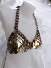 Load image into Gallery viewer, Scalemail Bra - Small - Made to Order