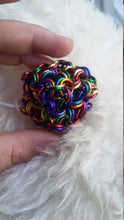Load image into Gallery viewer, Chainmail Cube Fidget Toys - Japanese 8 in 2 - Geometric Toy - Made to Custom Order