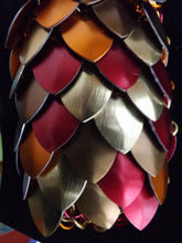 Load image into Gallery viewer, Dragonscale Dice Bags - Medium - Scalemail and Chainmail Pouches