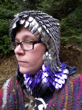 Load image into Gallery viewer, Scalemail Coif - Dragon Spirit Hood - Made to Order