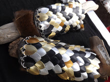 Load image into Gallery viewer, Scalemail Leather Bracers - Gauntlets