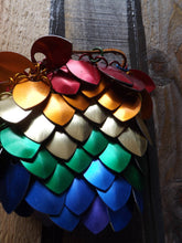 Load image into Gallery viewer, Dragonscale Dice Bags - Medium - Scalemail and Chainmail Pouches