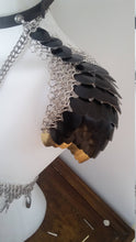 Load image into Gallery viewer, Scalemail Epaulets - Made to Order - Shoulder Accent