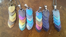 Load image into Gallery viewer, Titanium Scalemail Pendant - Dragonscale Pendant