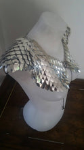 Load image into Gallery viewer, Scalemail Mantle - Adjustable Unisex Shoulder Armor