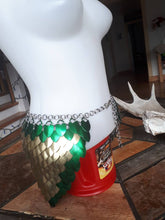 Load image into Gallery viewer, Scalemail Bottom - Skirt, Loincloth, Tanga, Tasset, or Bustle Adjustable Bottoms