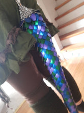 Load image into Gallery viewer, Epic Dragonscale Tails - Extra Large - Made to Order Festival Dragon Tails