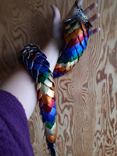 Load image into Gallery viewer, Epic Dragonscale Tails - Extra Large - Made to Order Festival Dragon Tails