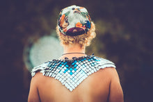 Load image into Gallery viewer, Scalemail Mantle - Adjustable Unisex Shoulder Armor