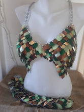 Load image into Gallery viewer, Valkyrie Scalemail Bra - Made to Order