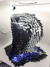 Load image into Gallery viewer, Scalemail Coif - Dragon Spirit Hood - Made to Order
