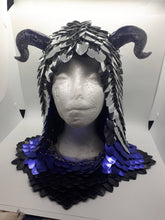 Load image into Gallery viewer, Scalemail Coif - Dragon Spirit Hood - Made to Order