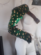 Load image into Gallery viewer, Full Arm Scalemail and Leather Armor - Made to Order - Dragonscale Gladiator Armor