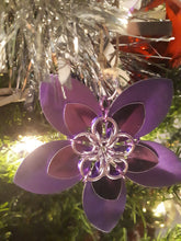 Load image into Gallery viewer, Scalemail Flower - Made to Order - Ornament, Brooch or Hairclip

