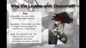 Leatherwork for Chainmaillers Tutorial