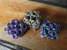 Load image into Gallery viewer, Chainmail Cube Fidget Toys - Japanese 8 in 2 - Geometric Toy - Made to Custom Order
