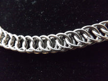 Load image into Gallery viewer, Stainless Steel Chainmaille Necklace - Half Persian 4 in 1 Chainmail

