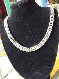 Stainless Steel Chainmaille Necklace - Half Persian 4 in 1 Chainmail
