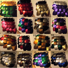 Load image into Gallery viewer, Dragonscale Dice Bags - Large - Chain and Scale Maille Pouches
