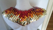 Load image into Gallery viewer, Scalemail Mantle - Adjustable Unisex Shoulder Armor
