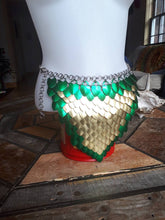 Load image into Gallery viewer, Scalemail Bottom - Skirt, Loincloth, Tanga, Tasset, or Bustle Adjustable Bottoms

