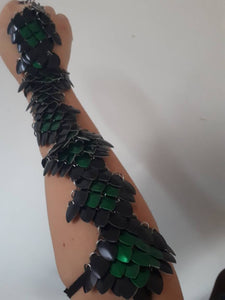 Scalemail Diamond Small Scale Half Sleeves