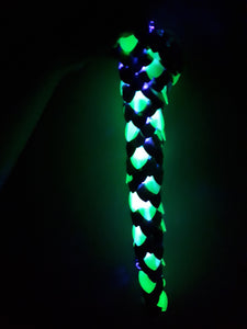 LED Dragonscale Medium Tails - Scalemail - Glow-in-the-Dark Costume Dragon Tail