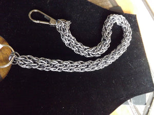Candy Cane Weave Chainmail Wallet Chain - Made to Order