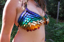 Load image into Gallery viewer, Scalemail Bra - Small - Made to Order
